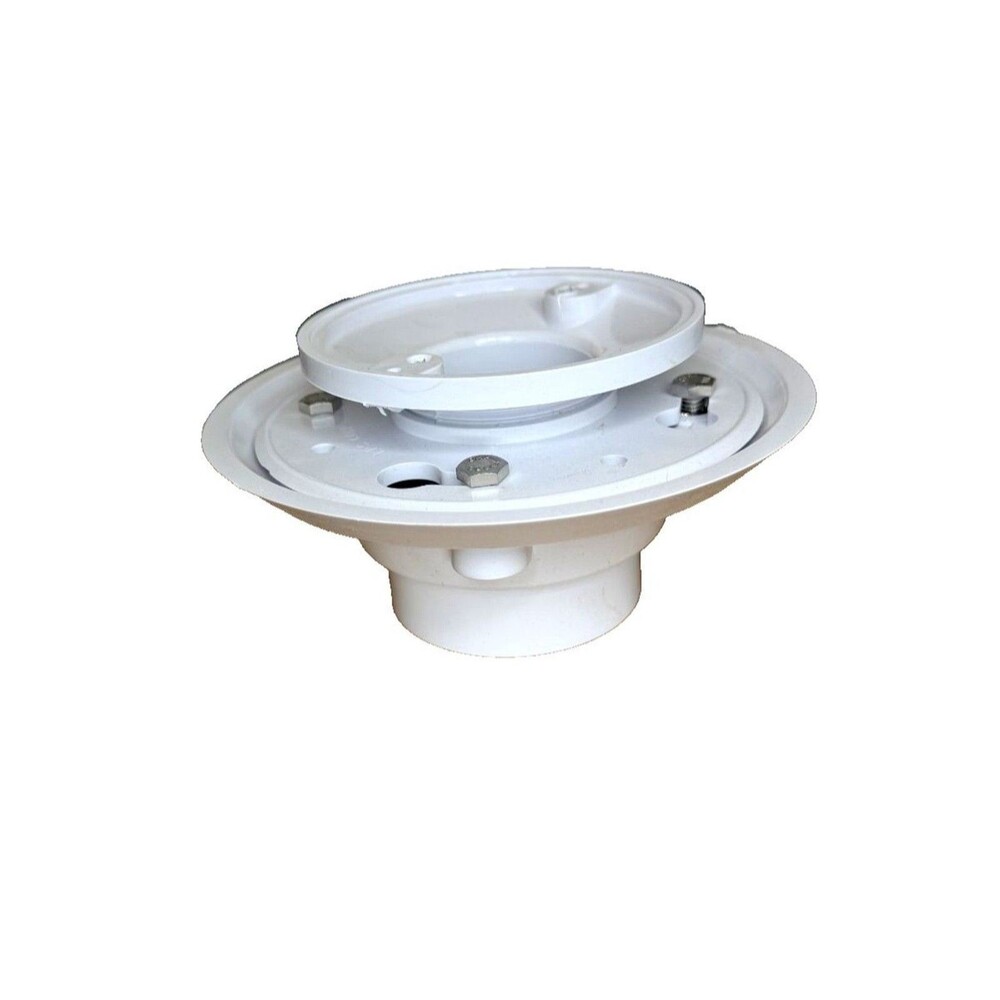 JACLO 86563-PG Shower Drain Rough-In Body Base Collar 2" 3" PVC OEM